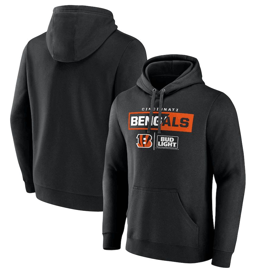 Men 2023 NFL Cincinnati Bengals black Sweatshirt style 3->denver broncos->NFL Jersey